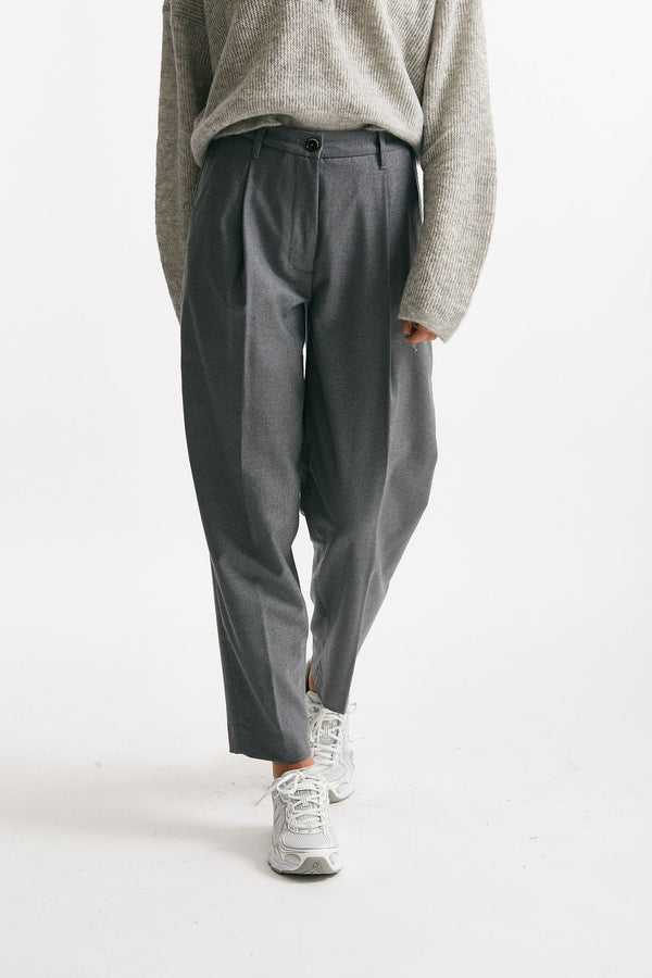pantalone pinces janis in lana elasticizzato women Nine in the morning