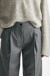 pantalone pinces janis in lana elasticizzato women Nine in the morning - 5
