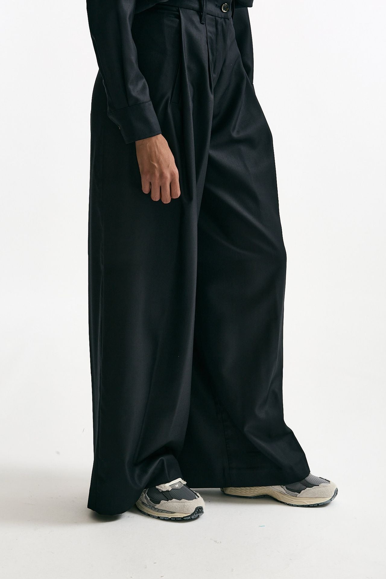 Pantalone ampio PETRA blu women Nine in the morning - 2