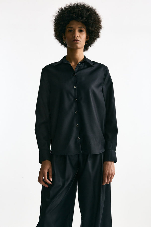 Camicia over blu women Nine in the morning