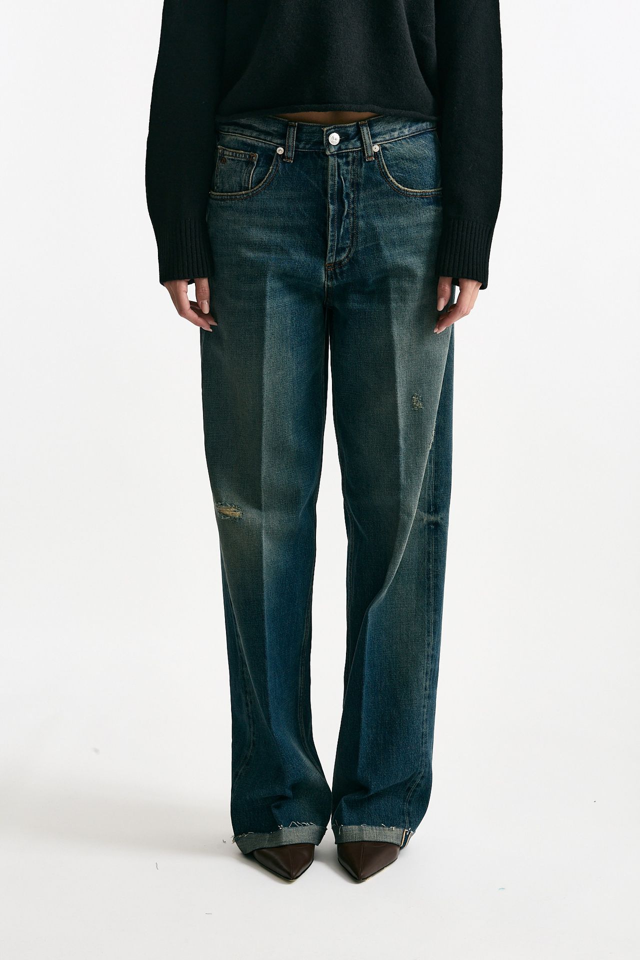 Jeans loose VANESSA in cotone women Nine in the morning - 1