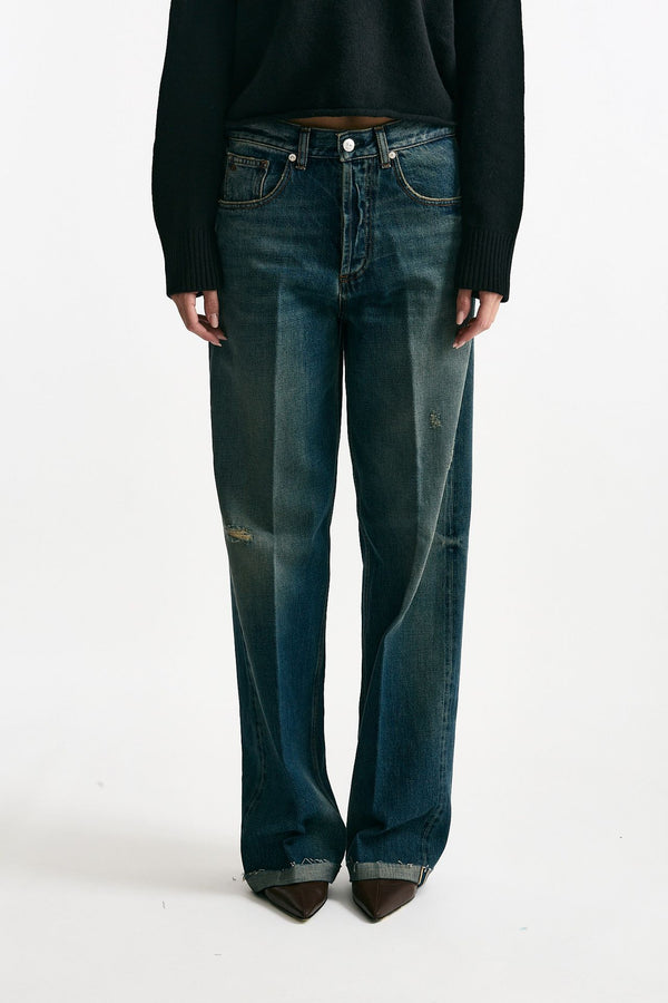 Jeans loose VANESSA in cotone women Nine in the morning