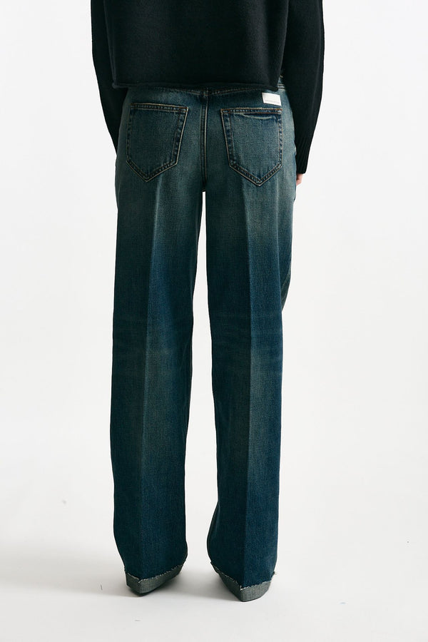 Jeans loose VANESSA in cotone women Nine in the morning