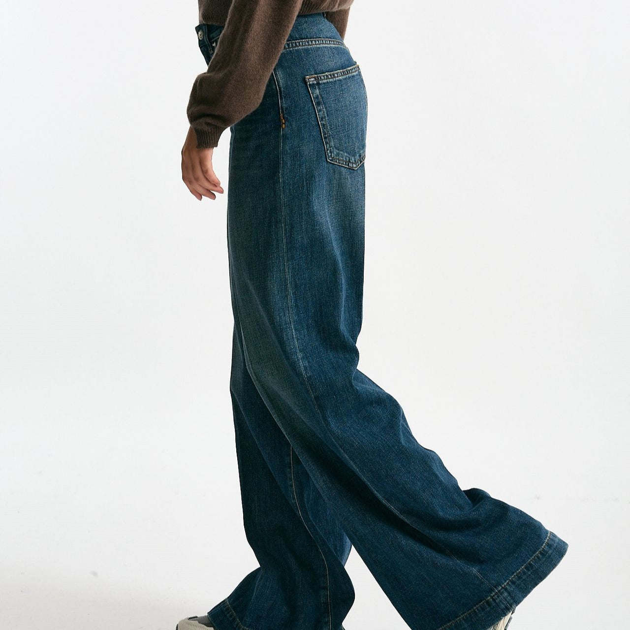 Jeans palazzo NADIA Lavaggio medio women Nine in the morning - 7