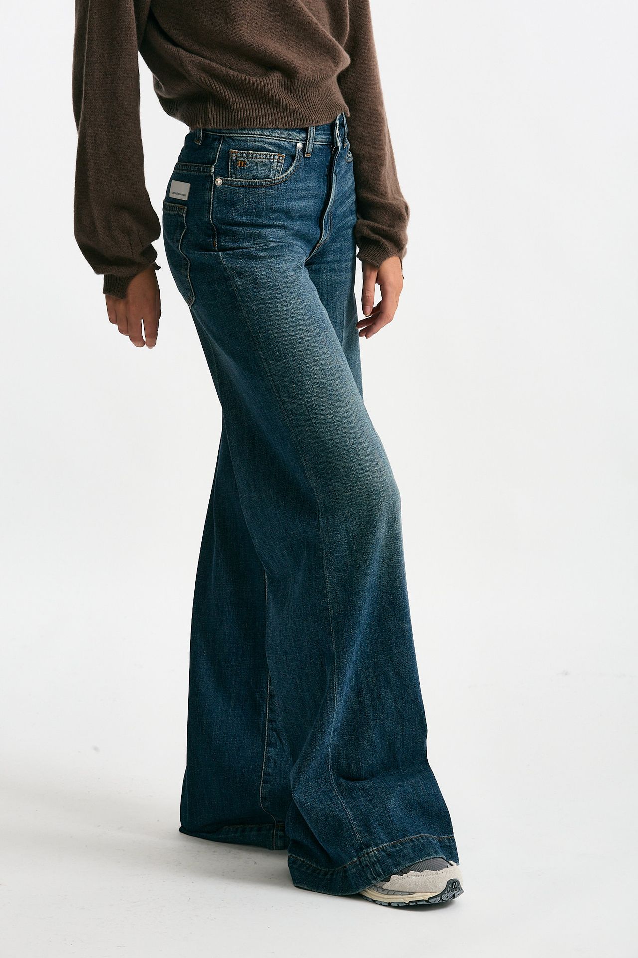 Jeans palazzo NADIA Lavaggio medio women Nine in the morning - 4