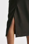 gonna vita alta longuette cioccolato women Nude - 5