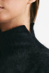 maglia cardigan jaquard nero e bianco women Nude - 5