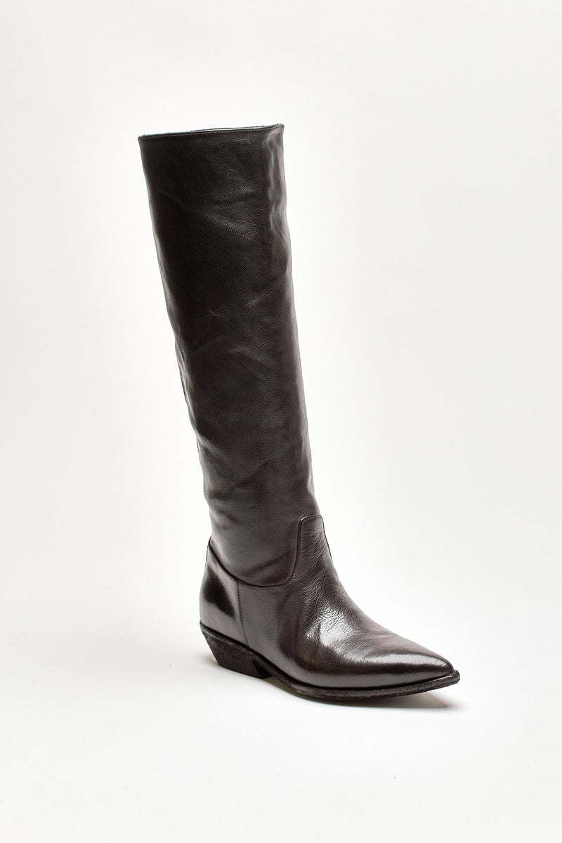 stivali pull on noelie dd104 in pelle nera women Officine creative - 2