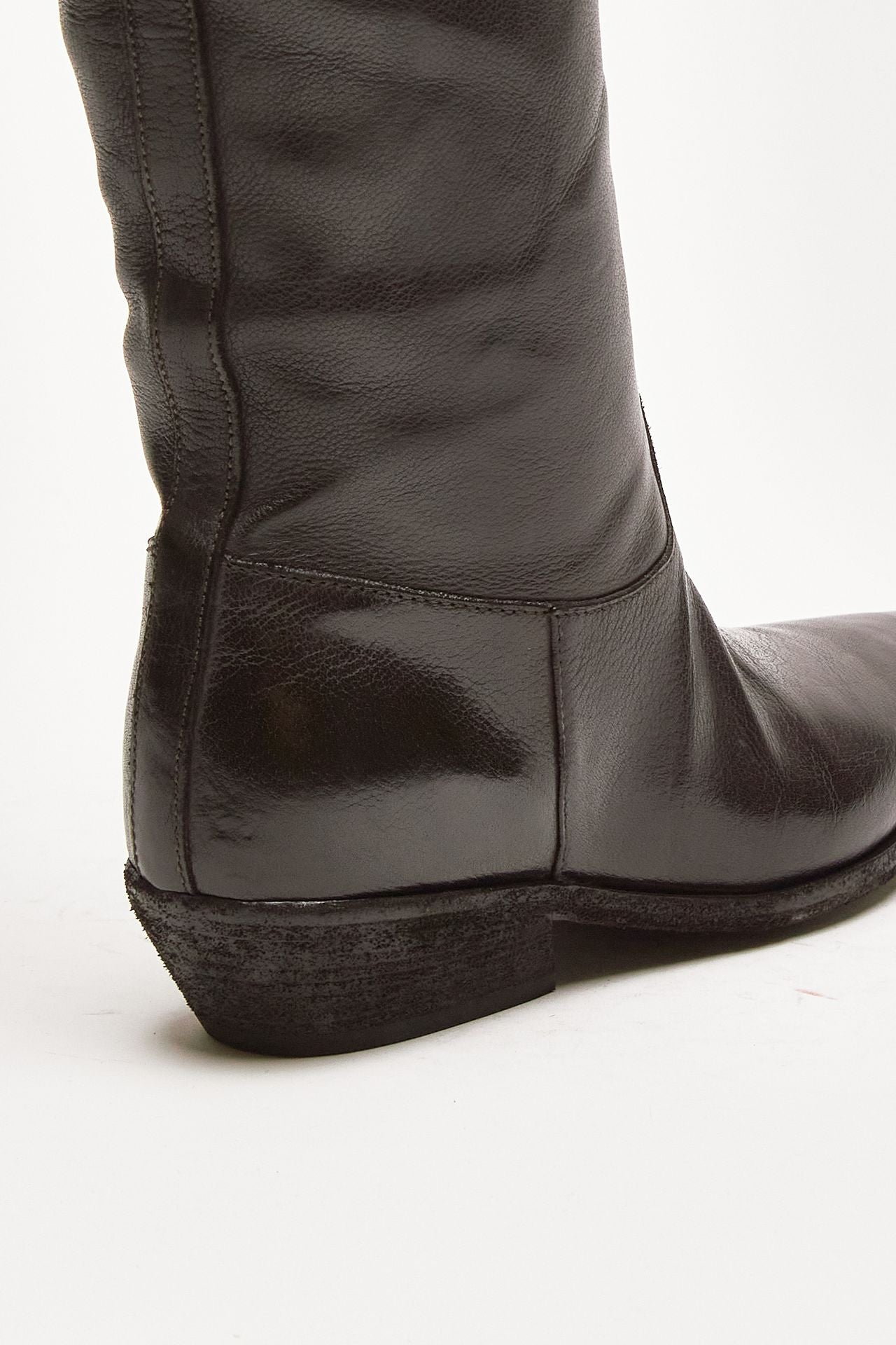 stivali pull on noelie dd104 in pelle nera women Officine creative - 7