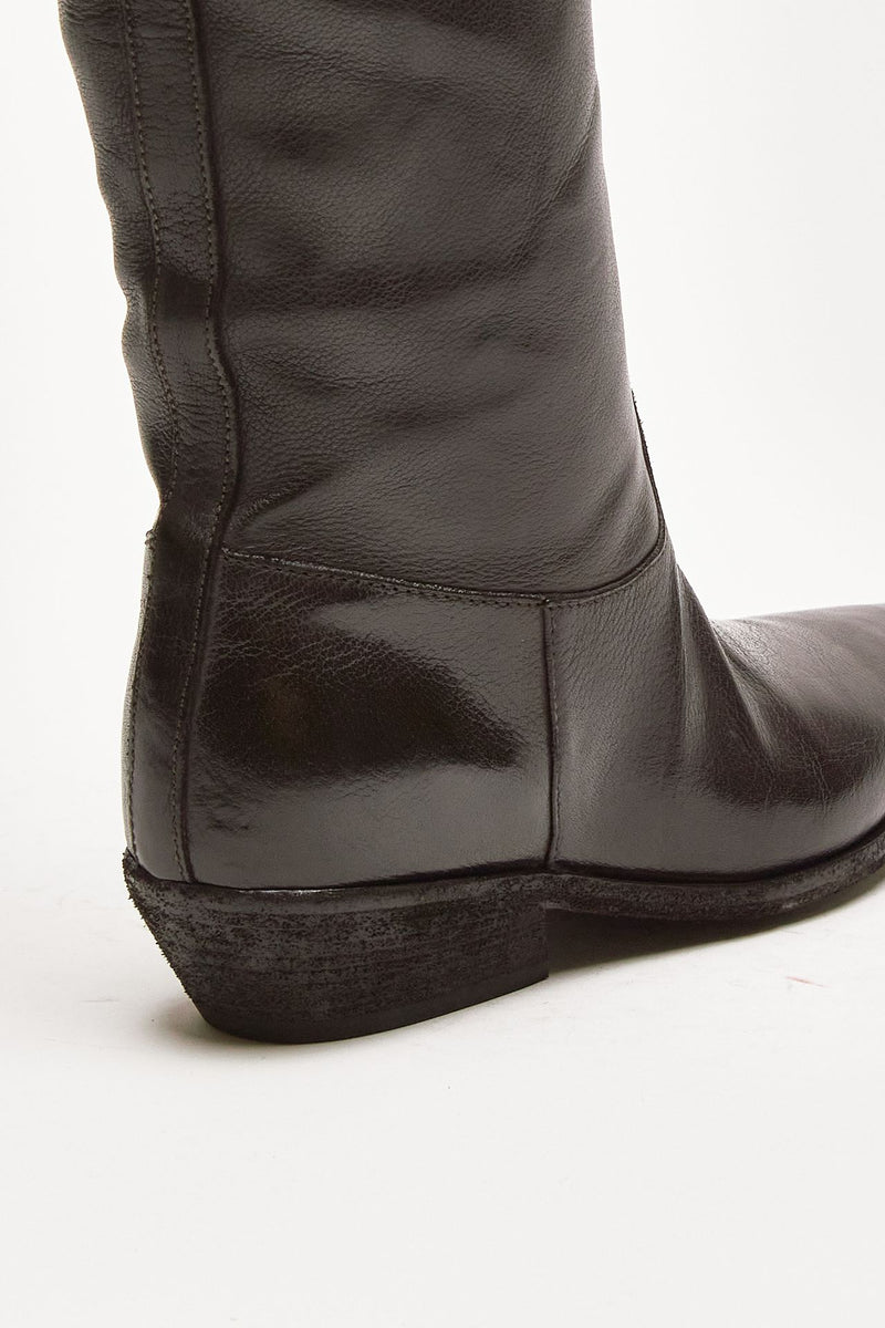 stivali pull on noelie dd104 in pelle nera women Officine creative - 7
