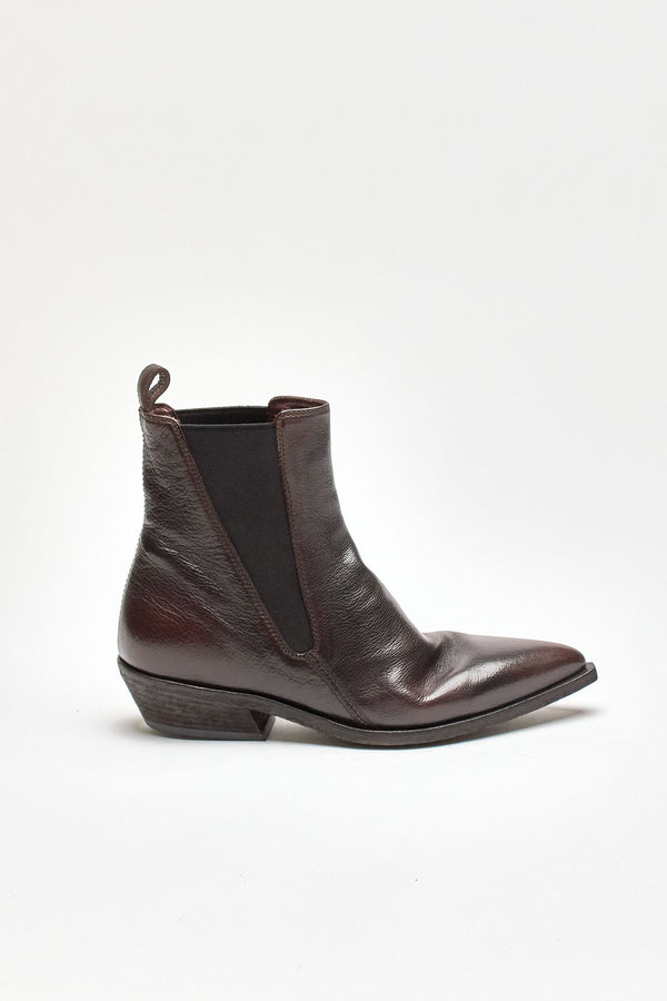 stivaletti noelie dd101 in pelle ebano women Officine creative