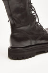 anfibi wisal 106 in pelle nera women Officine creative - 7