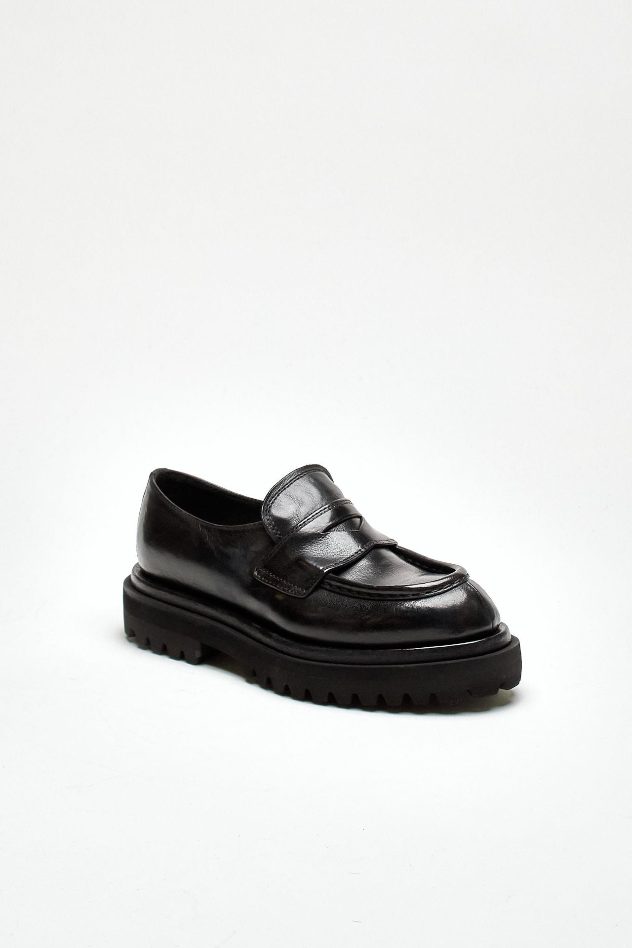 Mocassini WISAL DD/101 in pelle lavata nero women Officine creative - 2