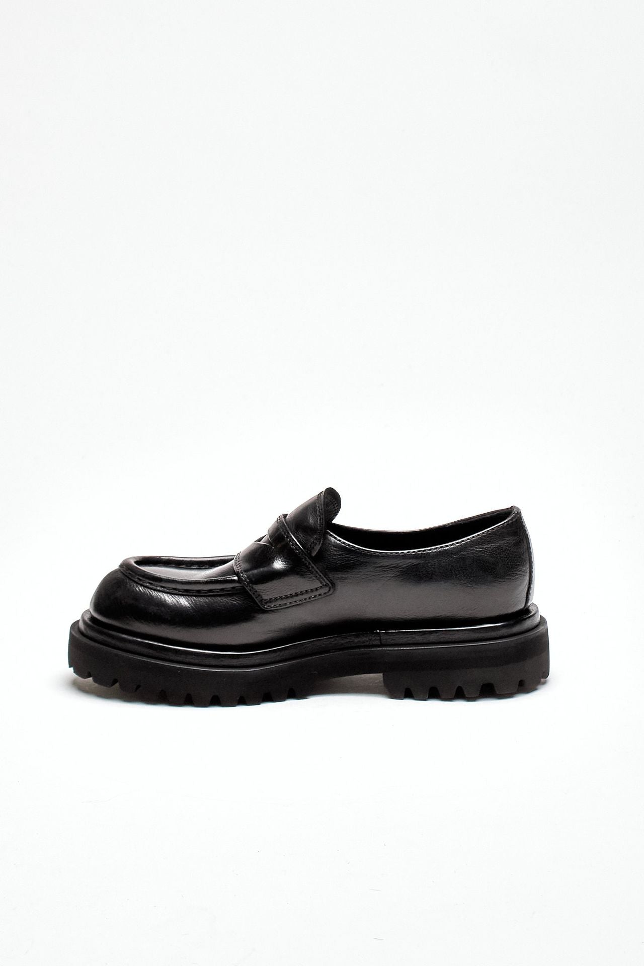 Mocassini WISAL DD/101 in pelle lavata nero women Officine creative - 4