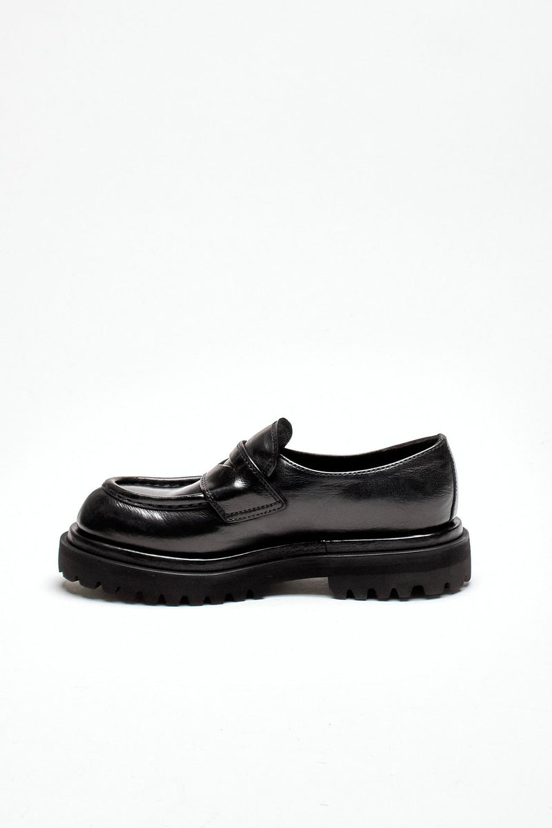 Mocassini WISAL DD/101 in pelle lavata nero women Officine creative - 4