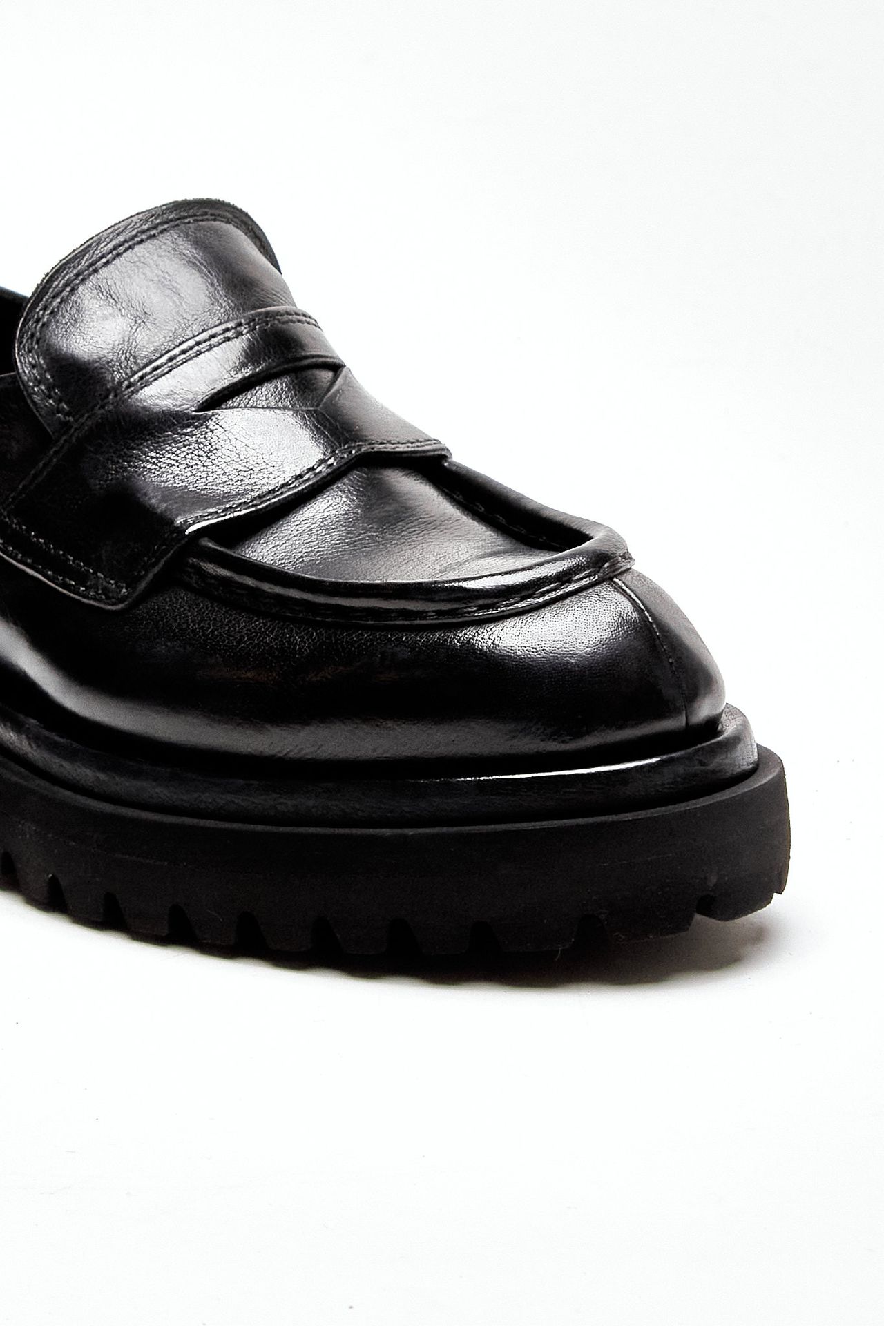 Mocassini WISAL DD/101 in pelle lavata nero women Officine creative - 5