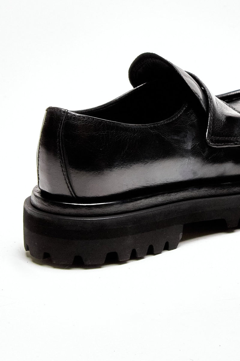 Mocassini WISAL DD/101 in pelle lavata nero women Officine creative - 7