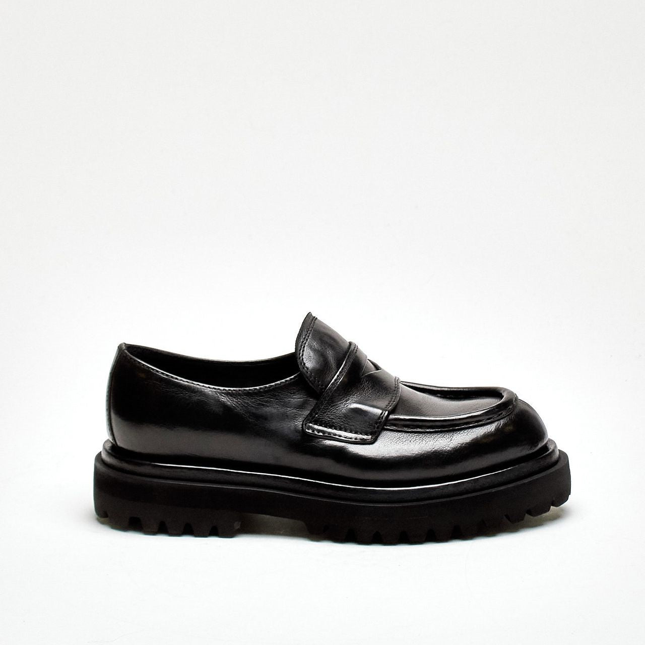 Mocassini WISAL DD/101 in pelle lavata nero women Officine creative - 8