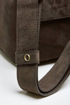 borsa sveva media in pelle testa di moro women Orciani - 5