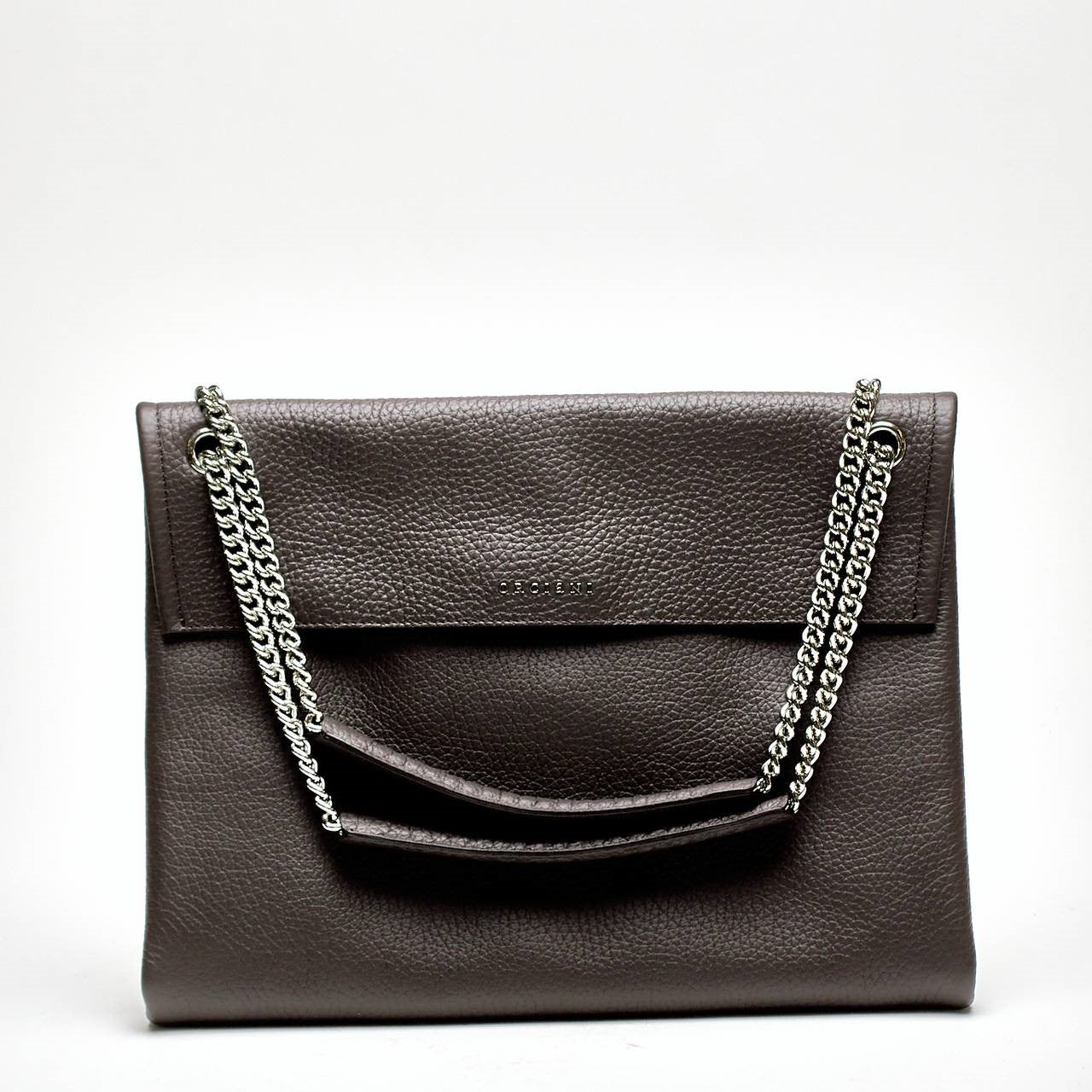 borsa venus soft midi a spalla in pelle martellata women Orciani - 7