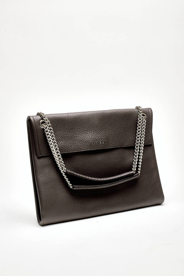 borsa venus soft midi a spalla in pelle martellata women Orciani