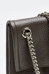borsa venus soft midi a spalla in pelle martellata women Orciani - 4