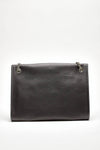 borsa venus soft midi a spalla in pelle martellata nero women Orciani - 3