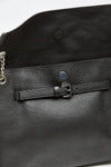 borsa venus soft midi a spalla in pelle martellata nero women Orciani - 6