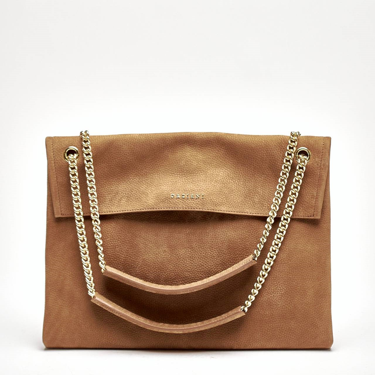 borsa venus soft nabucco a spalla in pelle martellata sella women Orciani - 7