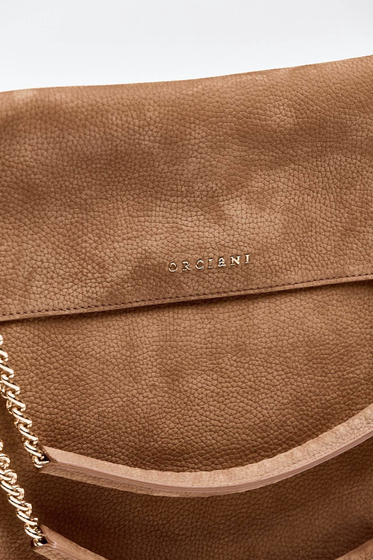 borsa venus soft nabucco a spalla in pelle martellata sella women Orciani - 4