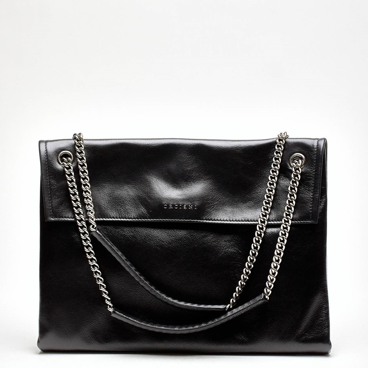 borsa venus soft gotham a spalla in pelle martellata sella women Orciani - 7