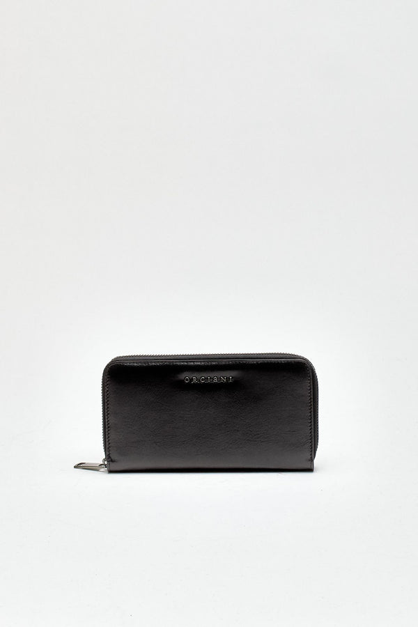 Portafoglio SD0047 GOTHAM in pelle nero women Orciani