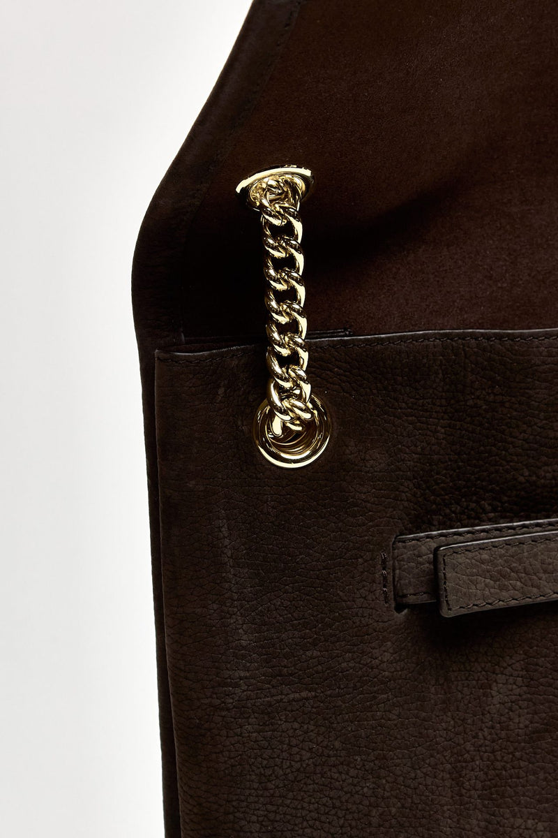 Borsa VENUS in pelle martellata testa di moro women Orciani - 7