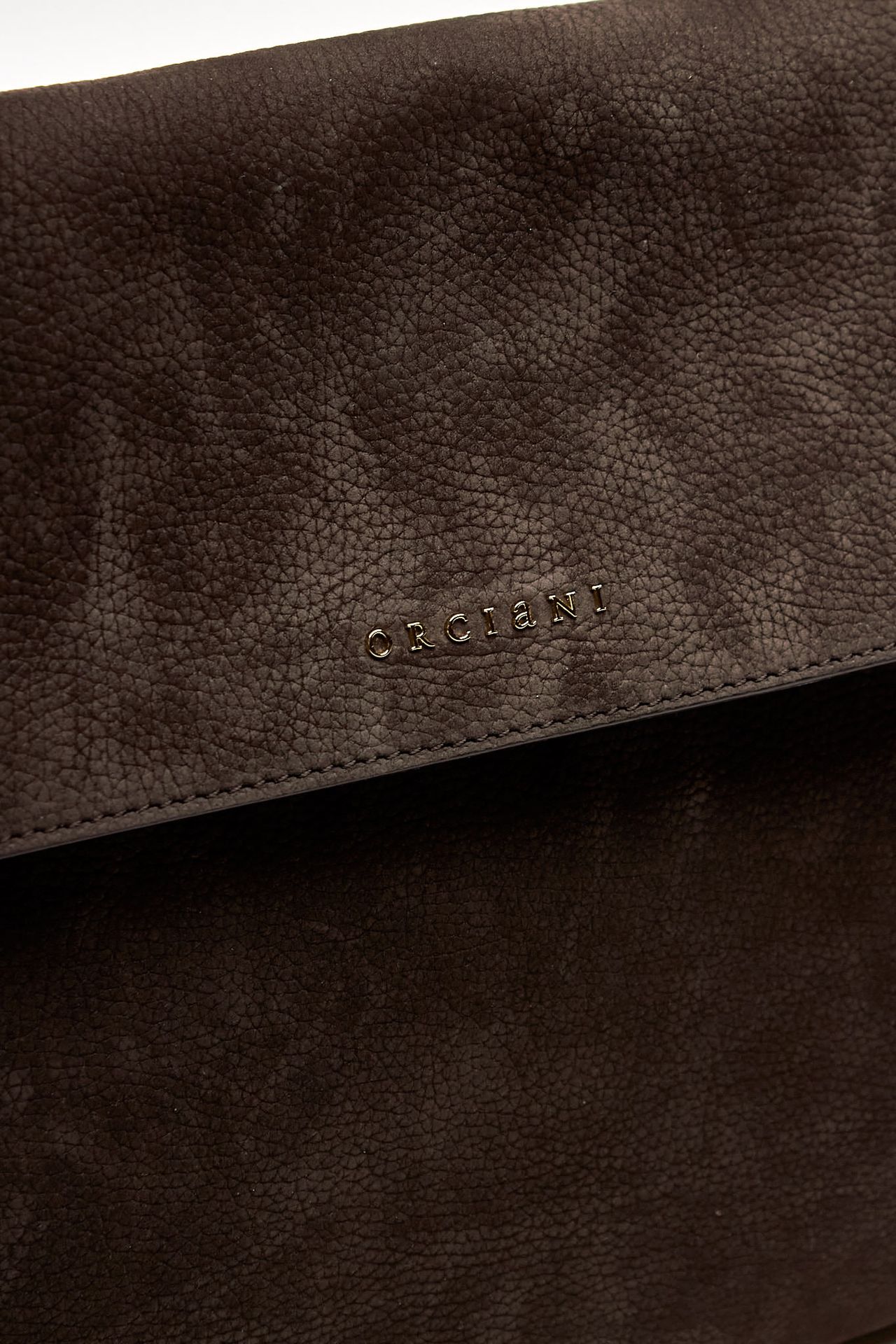 Borsa VENUS in pelle martellata testa di moro women Orciani - 8