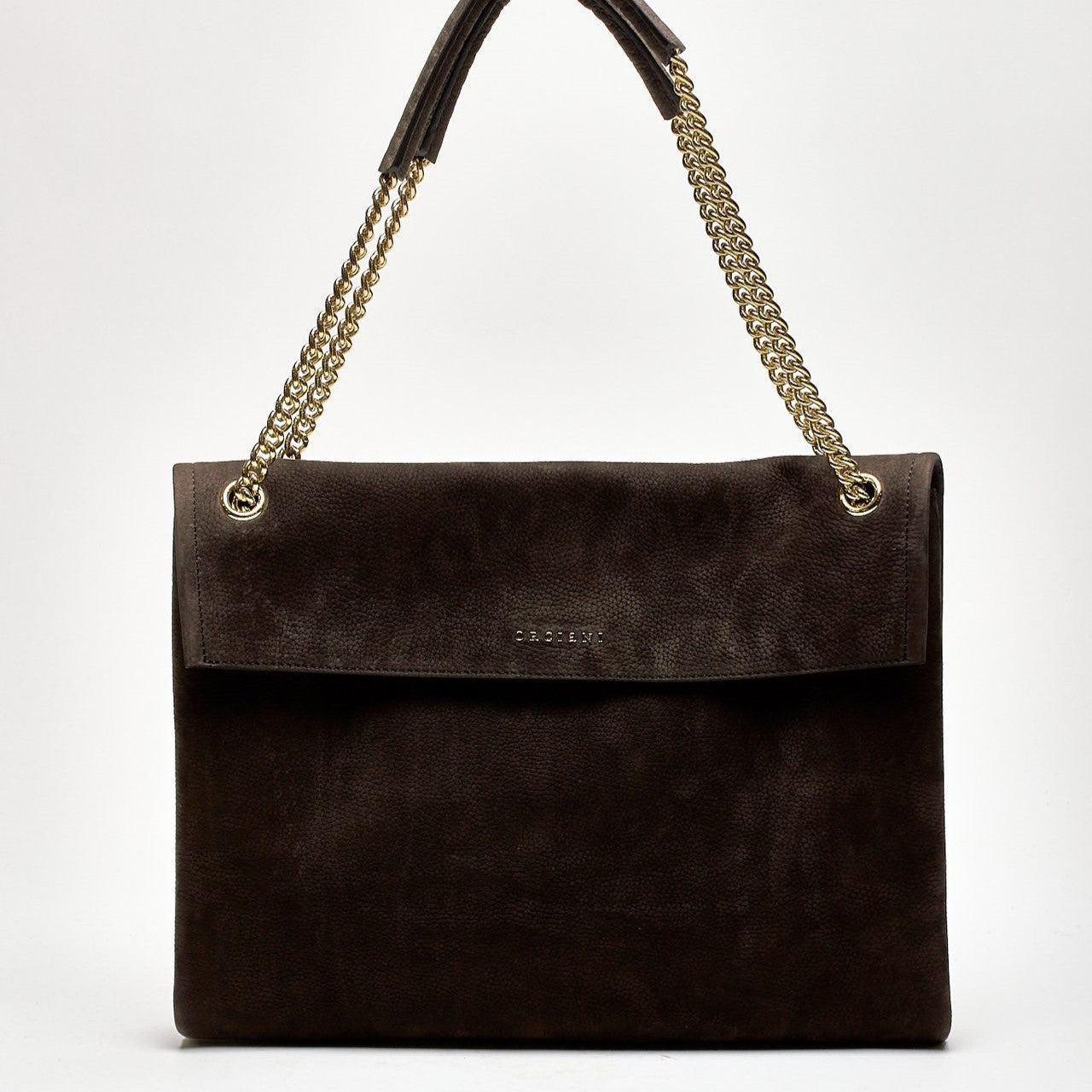 Borsa VENUS in pelle martellata testa di moro women Orciani - 9