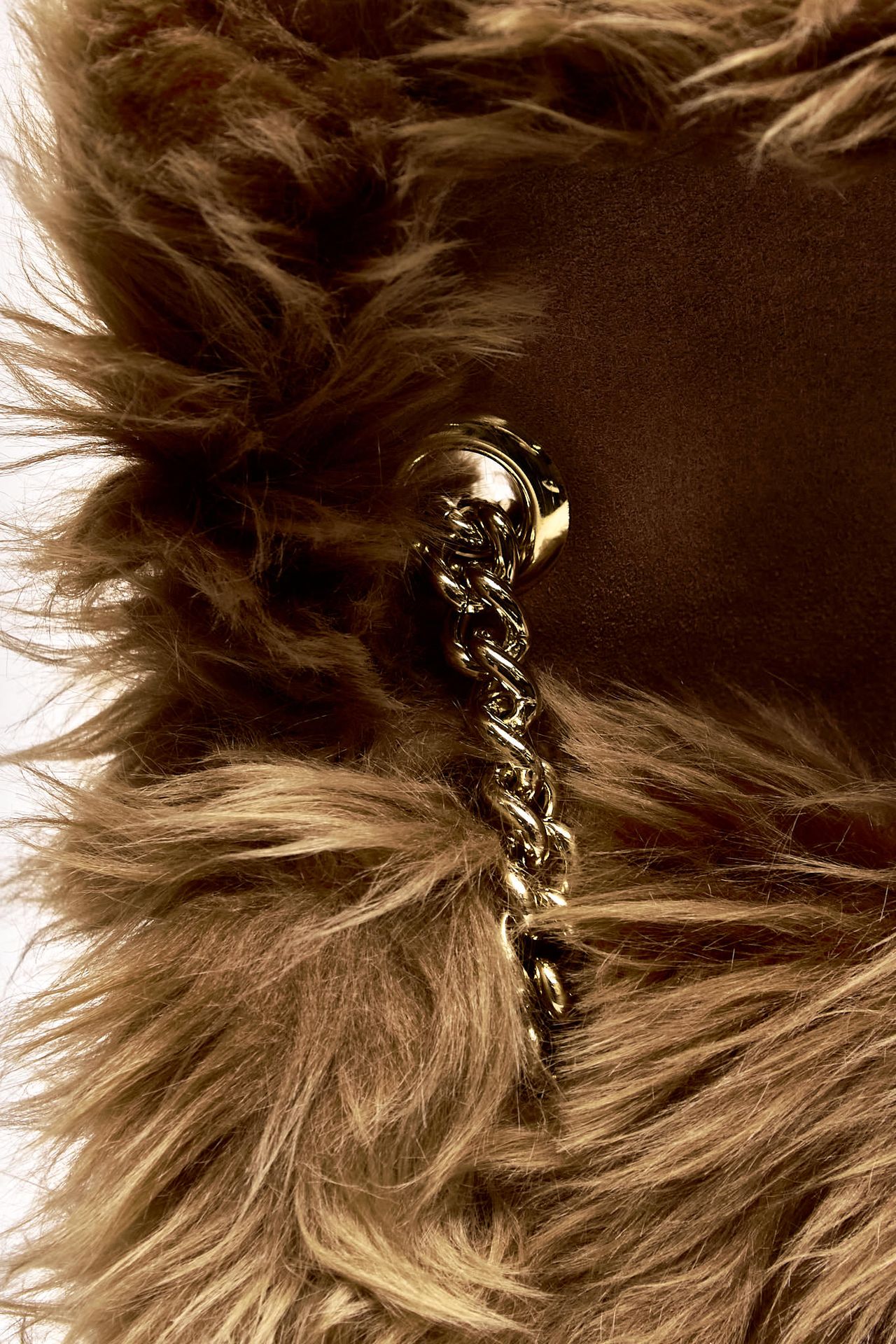 Borsa VENUS WOLF a spalla in terra women Orciani - 6