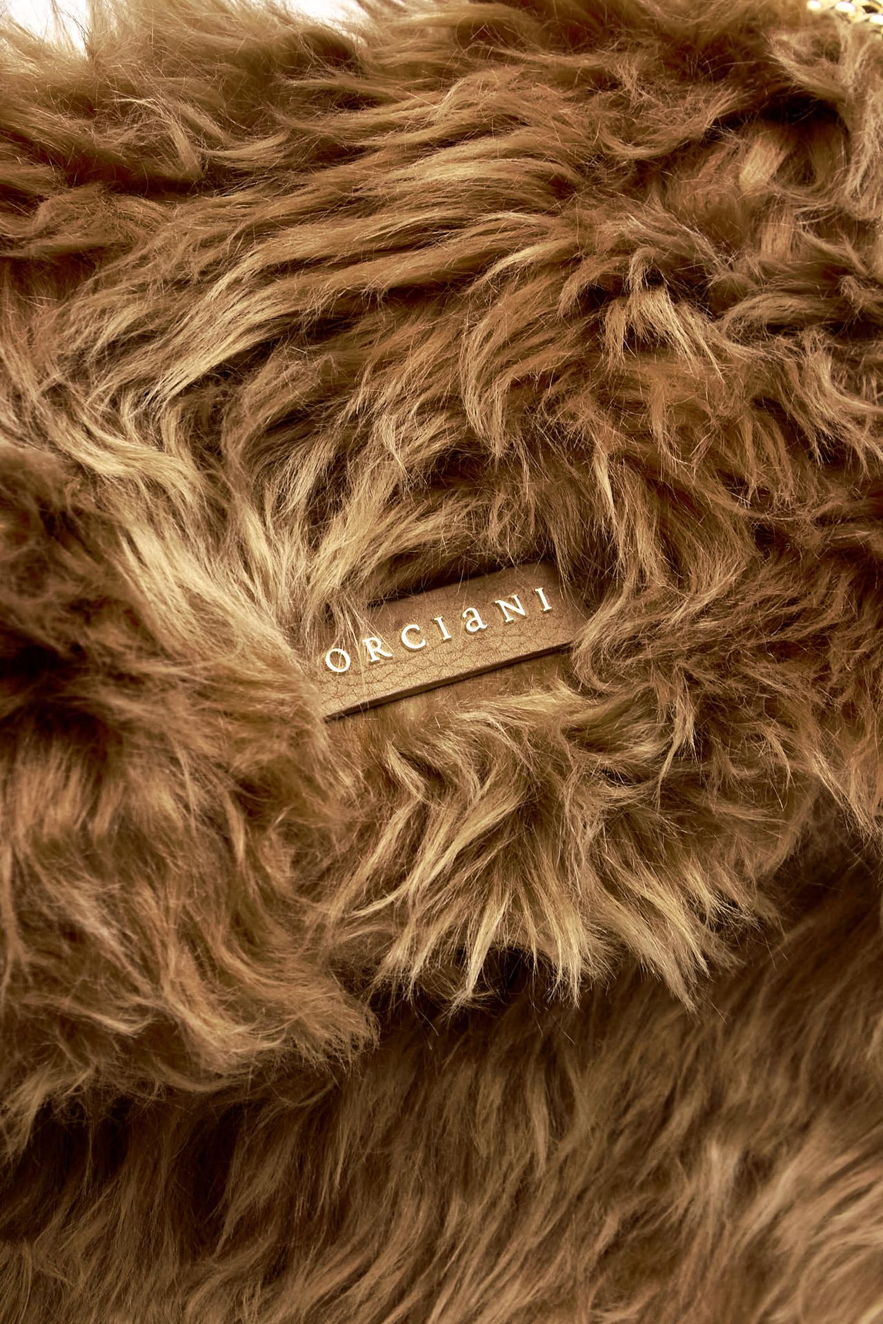 Borsa VENUS WOLF a spalla in terra women Orciani - 4