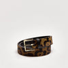 Cintura LEO in pelle stampa leopardata women Orciani - 4
