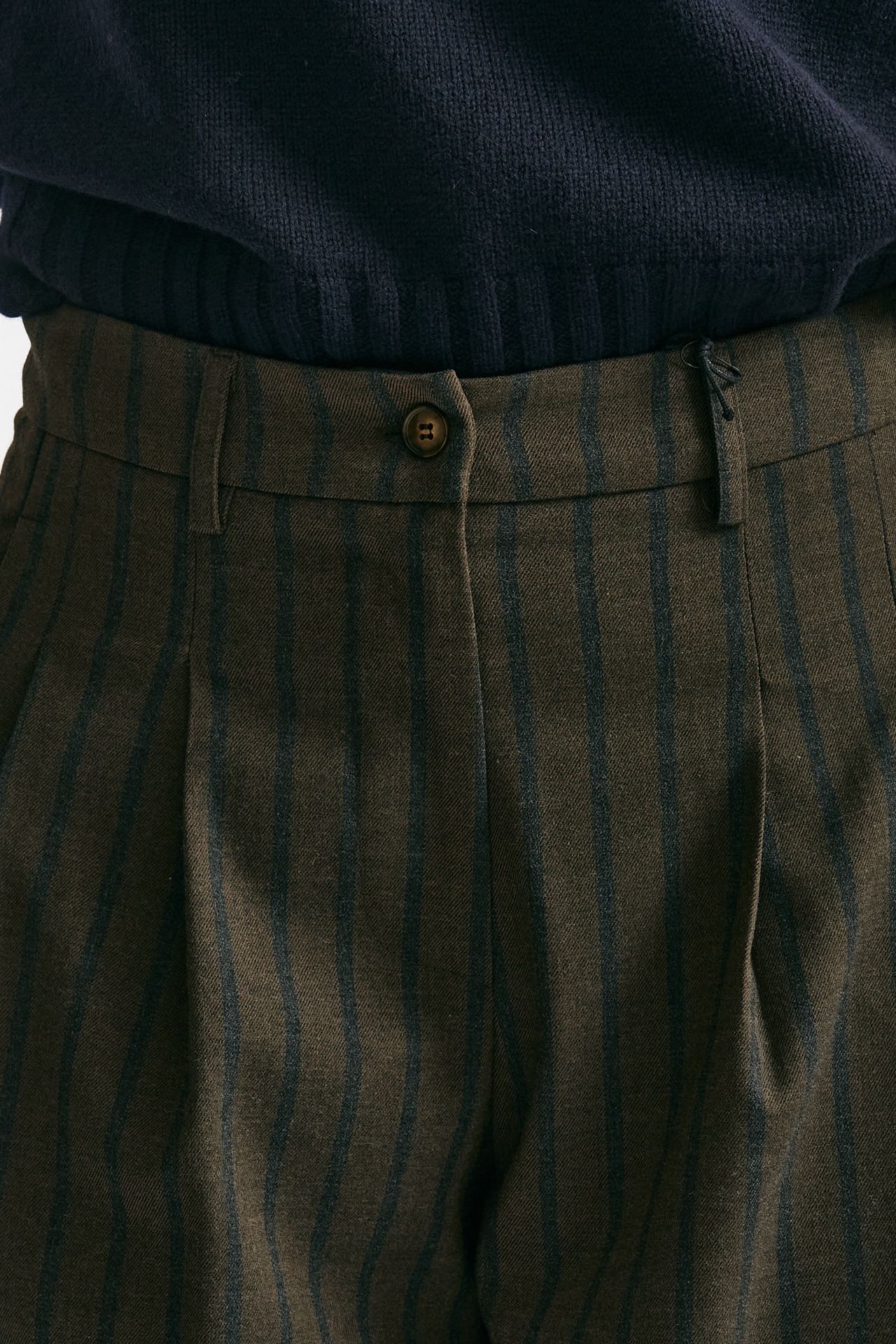 Pantalone ampio marrone e blu women ( p - s ) - 6