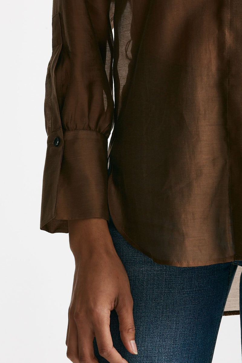 Camicia in voile cammello women ( p - s ) - 6