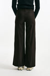 Pantalone palazzo marrone women ( p - s ) - 3