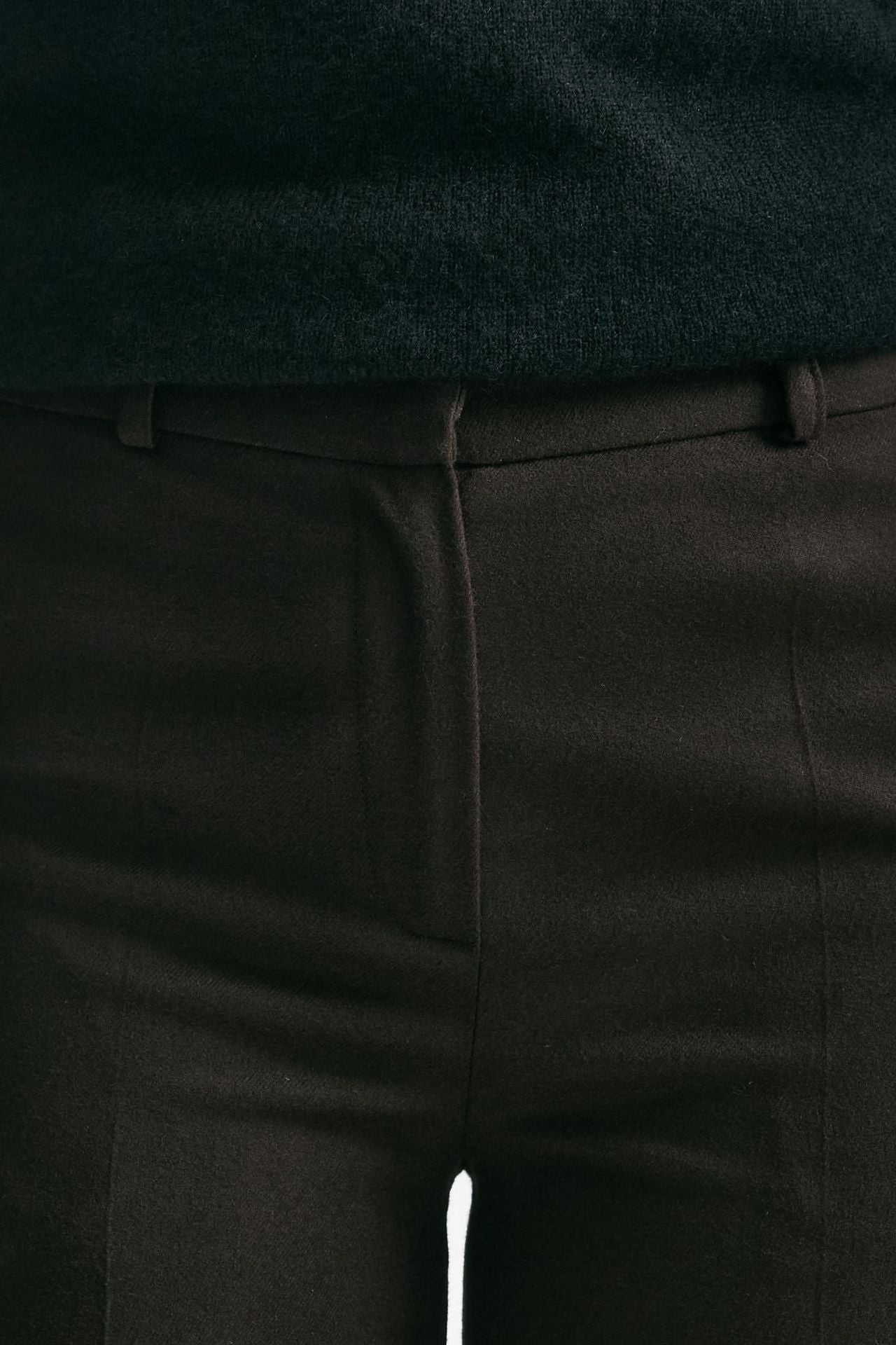 Pantalone palazzo marrone women ( p - s ) - 4