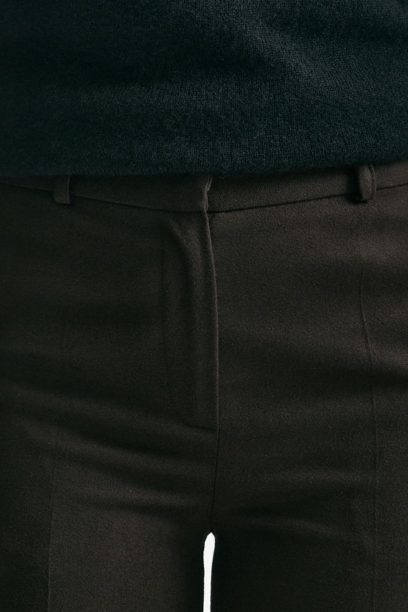 Pantalone palazzo marrone women ( p - s ) - 4