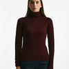 Dolcevita a costine bordeaux women ( p - s ) - 6