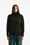 Maglia dolcevita marrone women ( p - s ) - 1