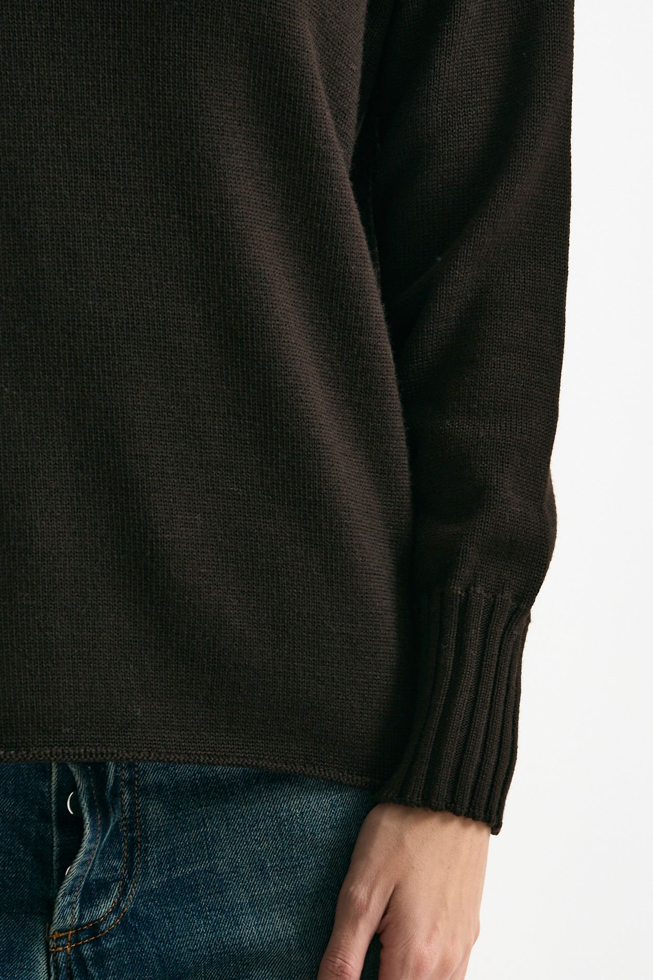 Maglia dolcevita marrone women ( p - s ) - 5