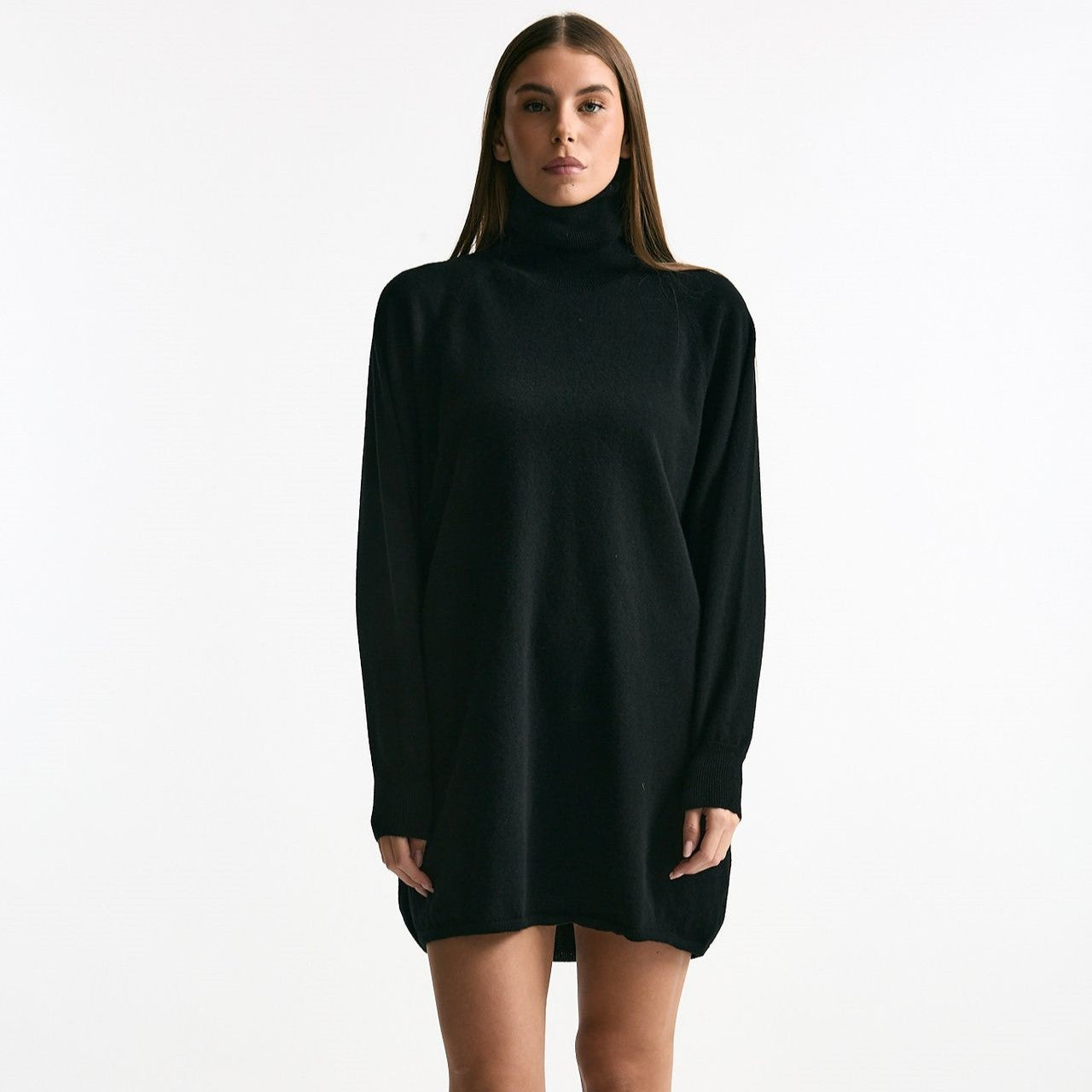 Abito in cashmere nero women ( p - s ) - 5