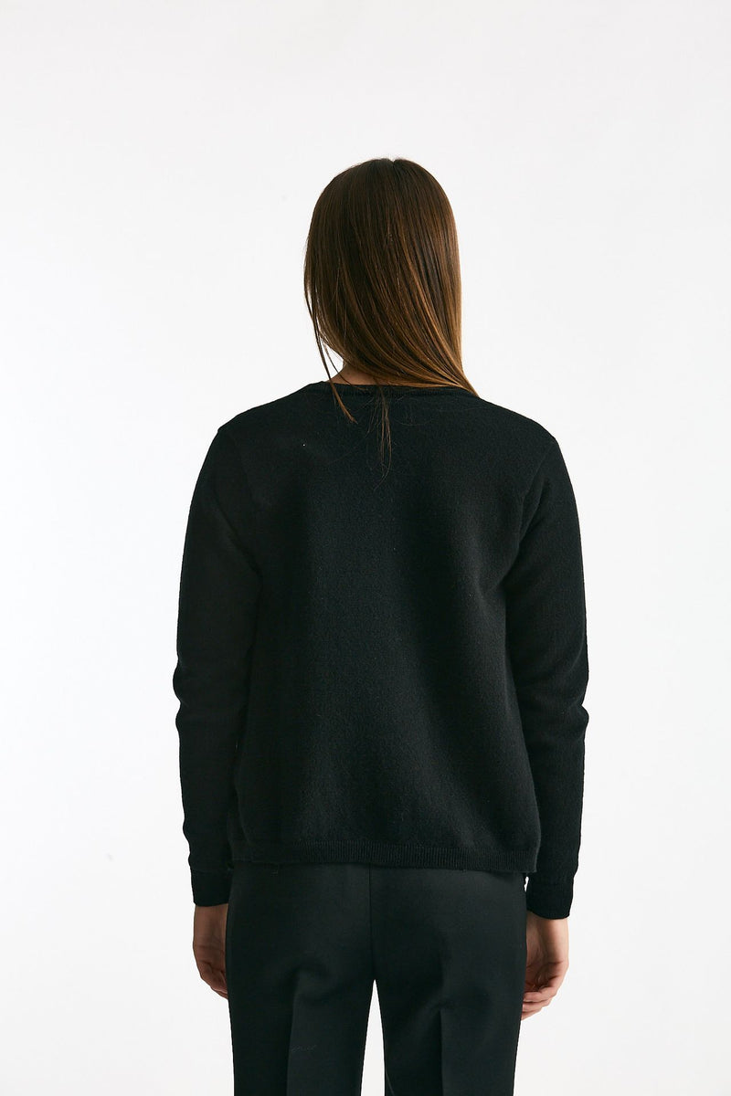 Cardigan in cashmere nero women ( p - s ) - 4