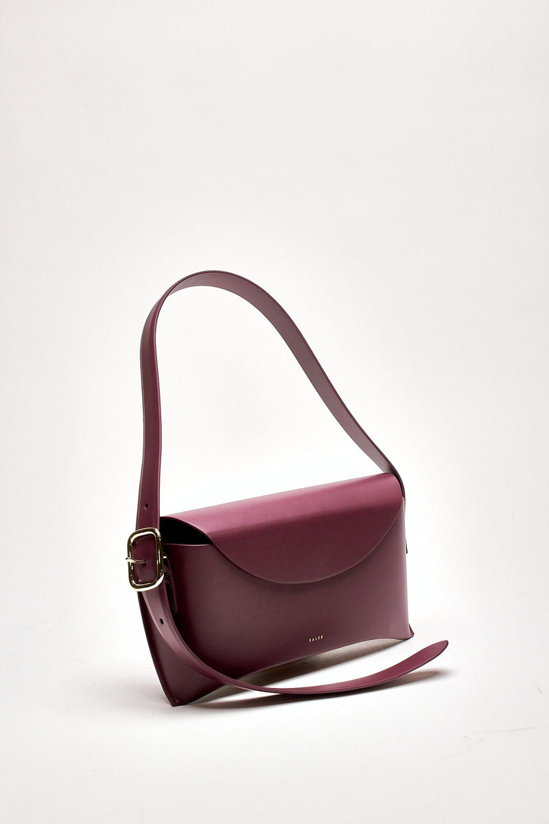 Borsa AIDA in pelle burgundy women Salce - 2