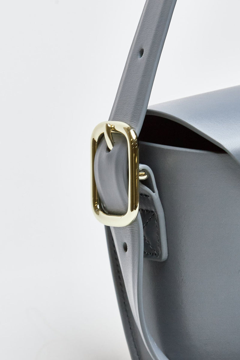 Borsa AIDA in pelle grigio women Salce - 4